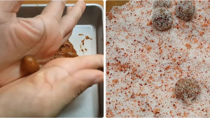 Hướng dẫn cách làm mứt me viên chua cay, bước 3